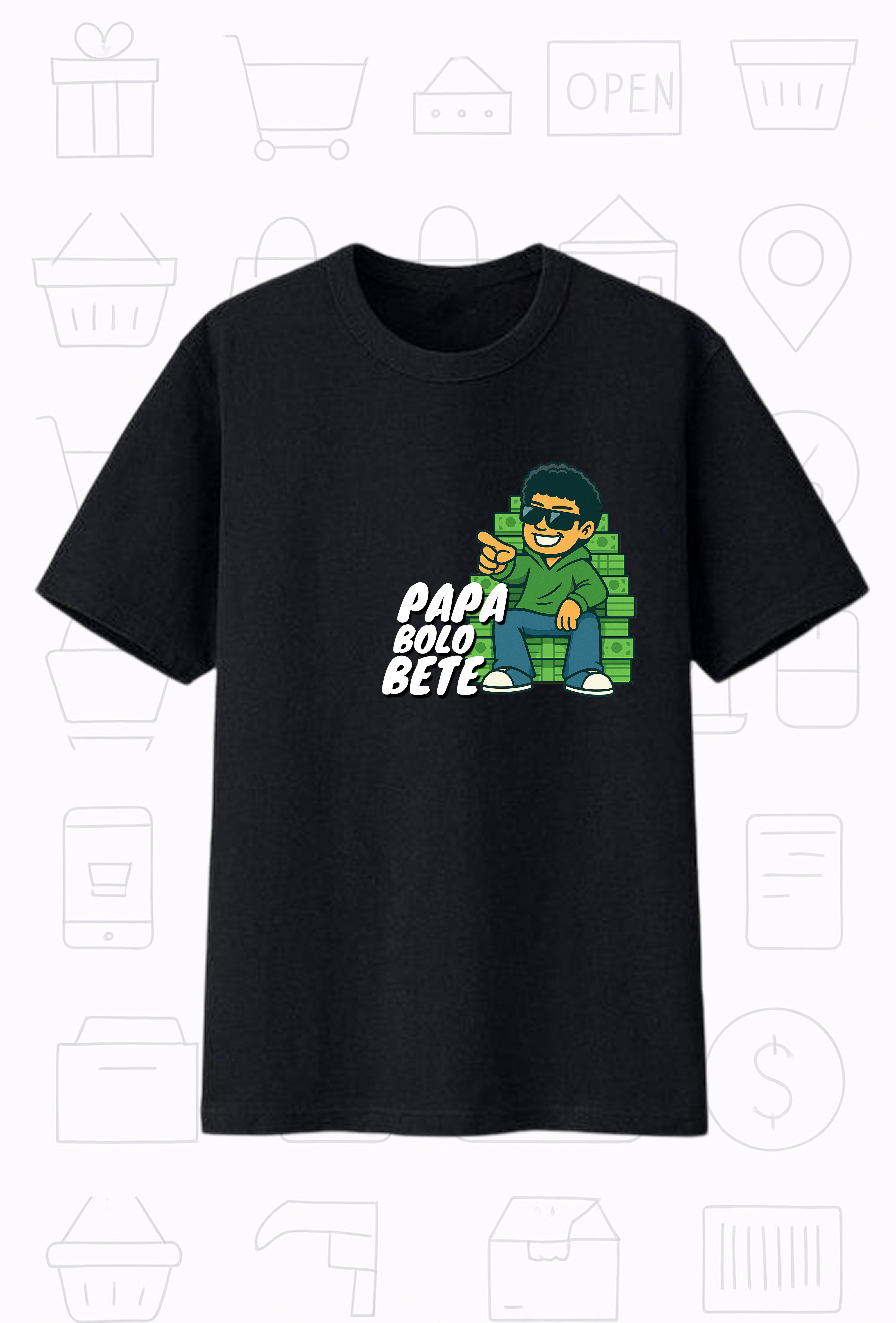 Papa Bolo Bete Unisex T-Shirt