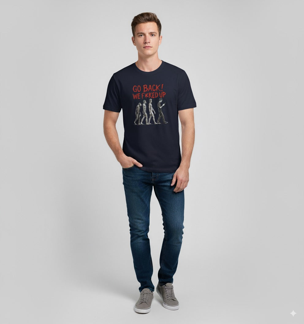 Backward Evolution Unisex T-Shirt