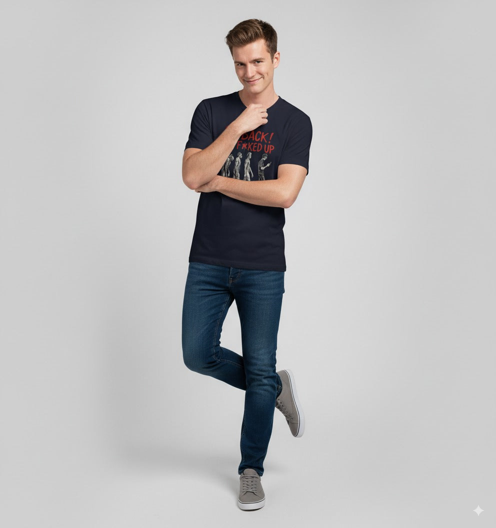 Backward Evolution Unisex T-Shirt