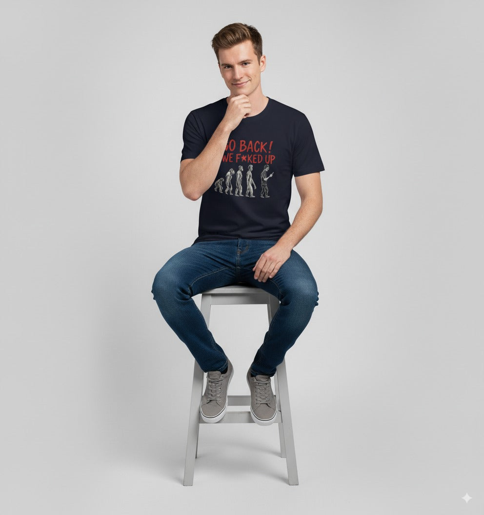 Backward Evolution Unisex T-Shirt