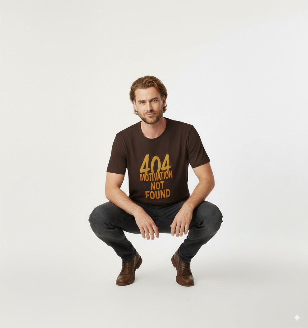404-Motivation Not Found Unisex T-Shirt