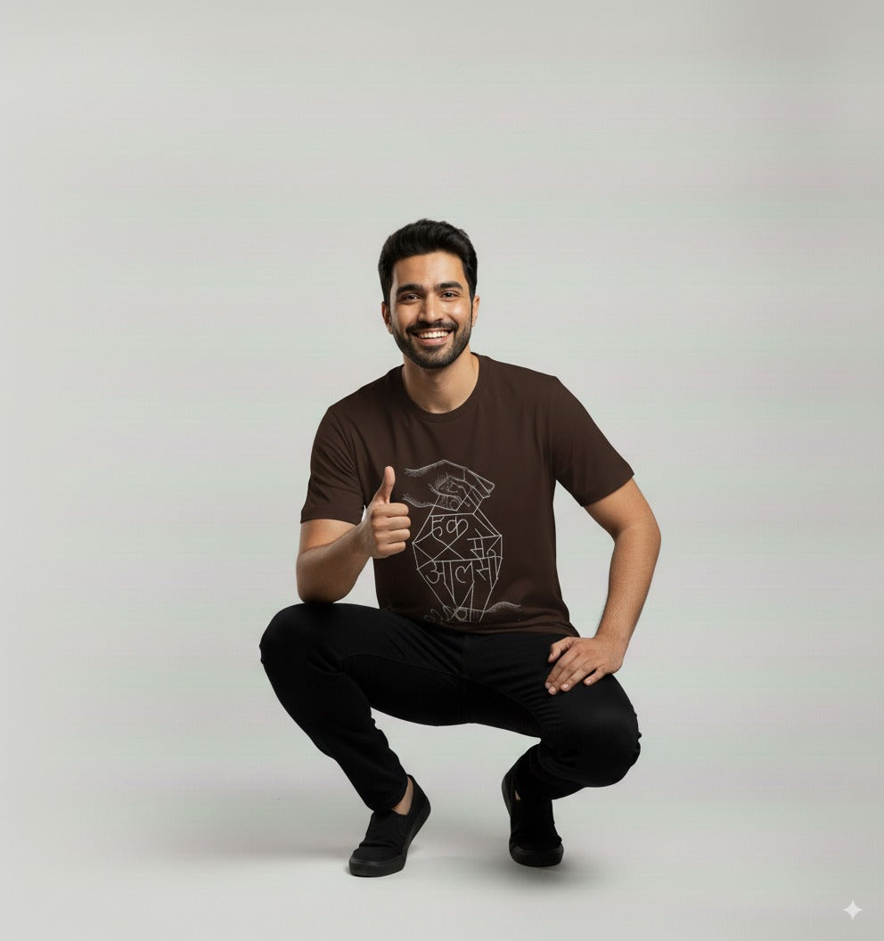 हक़ से आलसी Unisex T-Shirt