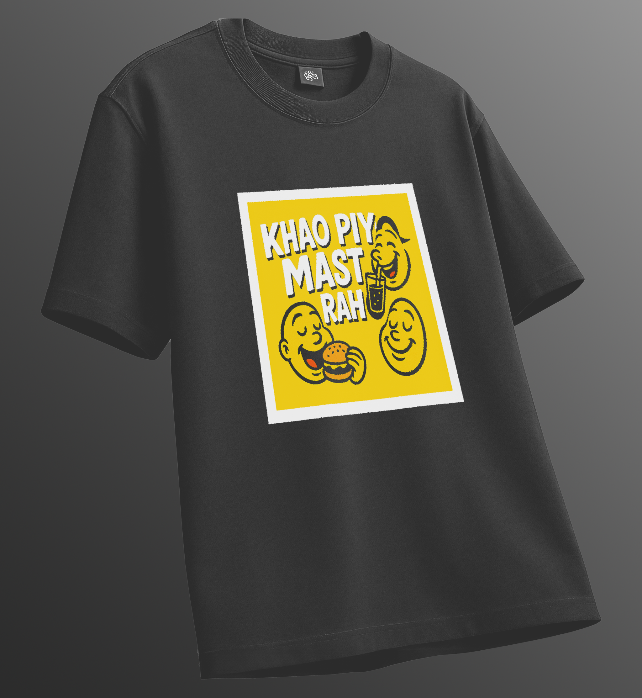 खाओ पियो मस्त रहो Unisex T-Shirt