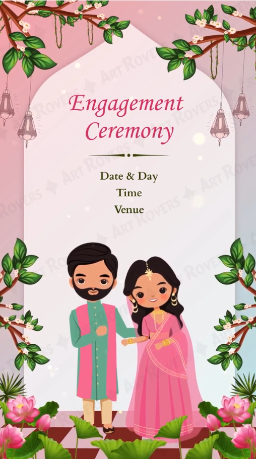 Vedic Vows Hindu Wedding Invitation Video